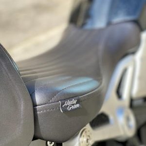 Selle cuir moto BMW